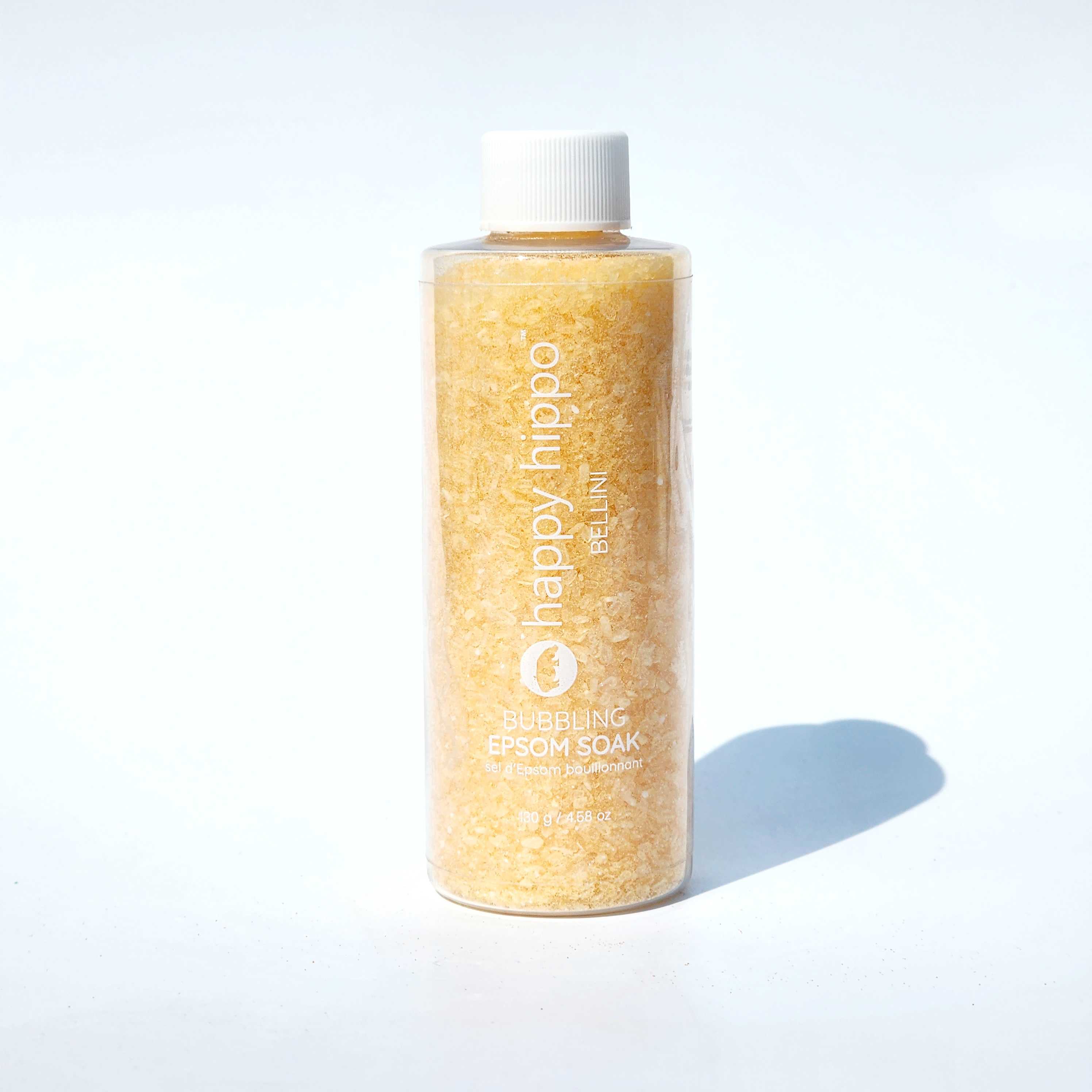 Bellini Bubble Bath Epsom Salt 130g Happy Hippo Bath Co