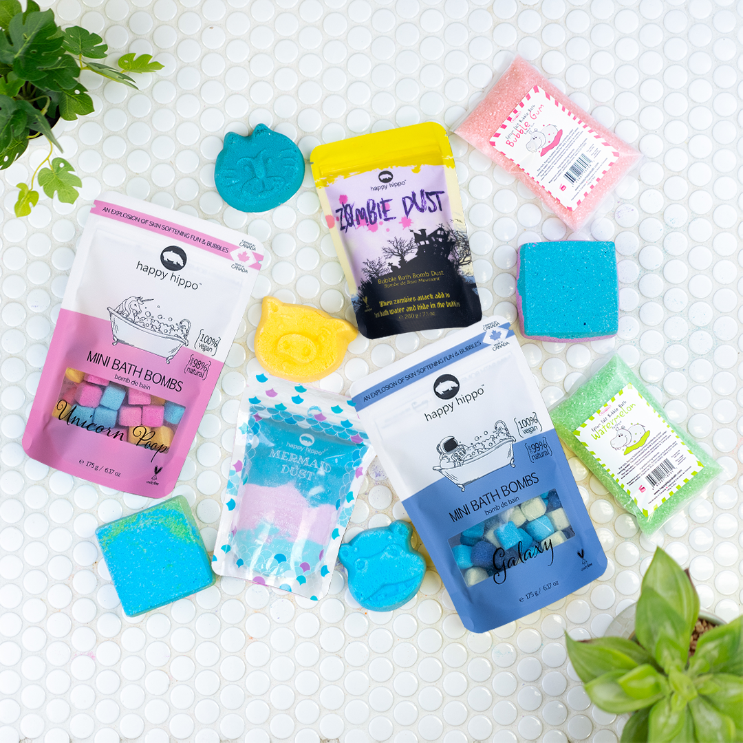 Kids Bubble Bath Fun Pack Happy Hippo Bath Co