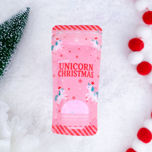 Merry Unicorn Christmas - Bubbling Bath Dust
