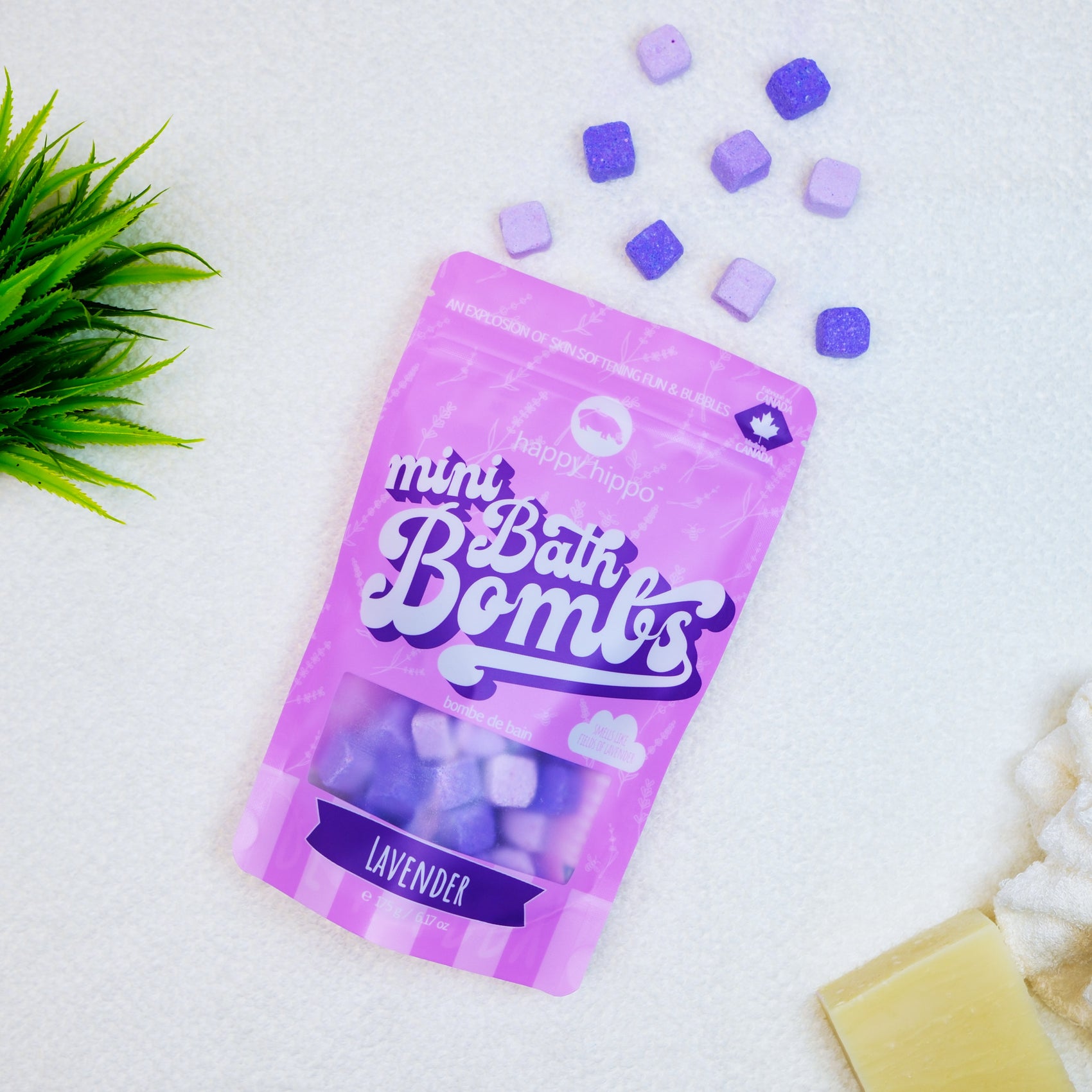 Lavender Mini Bath Bombs
