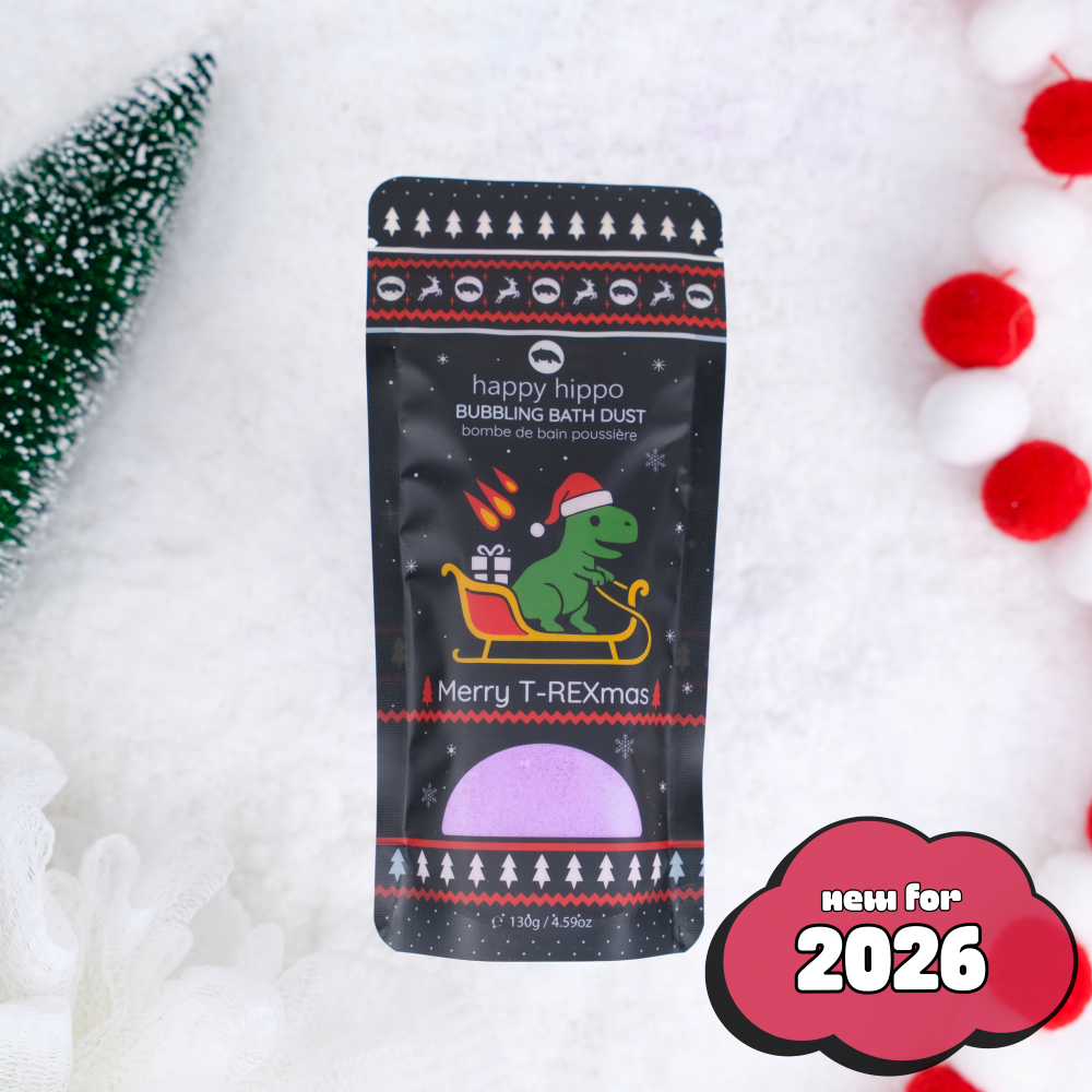 Merry T-REXmas - Bubbling Bath Dust