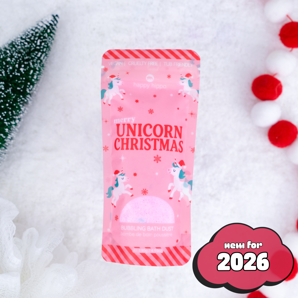 Merry Unicorn Christmas - Bubbling Bath Dust