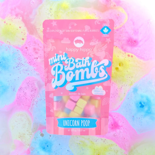 Unicorn Poop Mini Bath Bombs