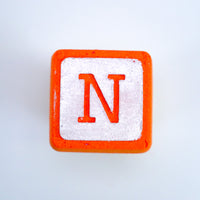 Block Letter - N