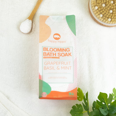 Grapefruit Basil & Mint - Blooming Bath Soak 800g