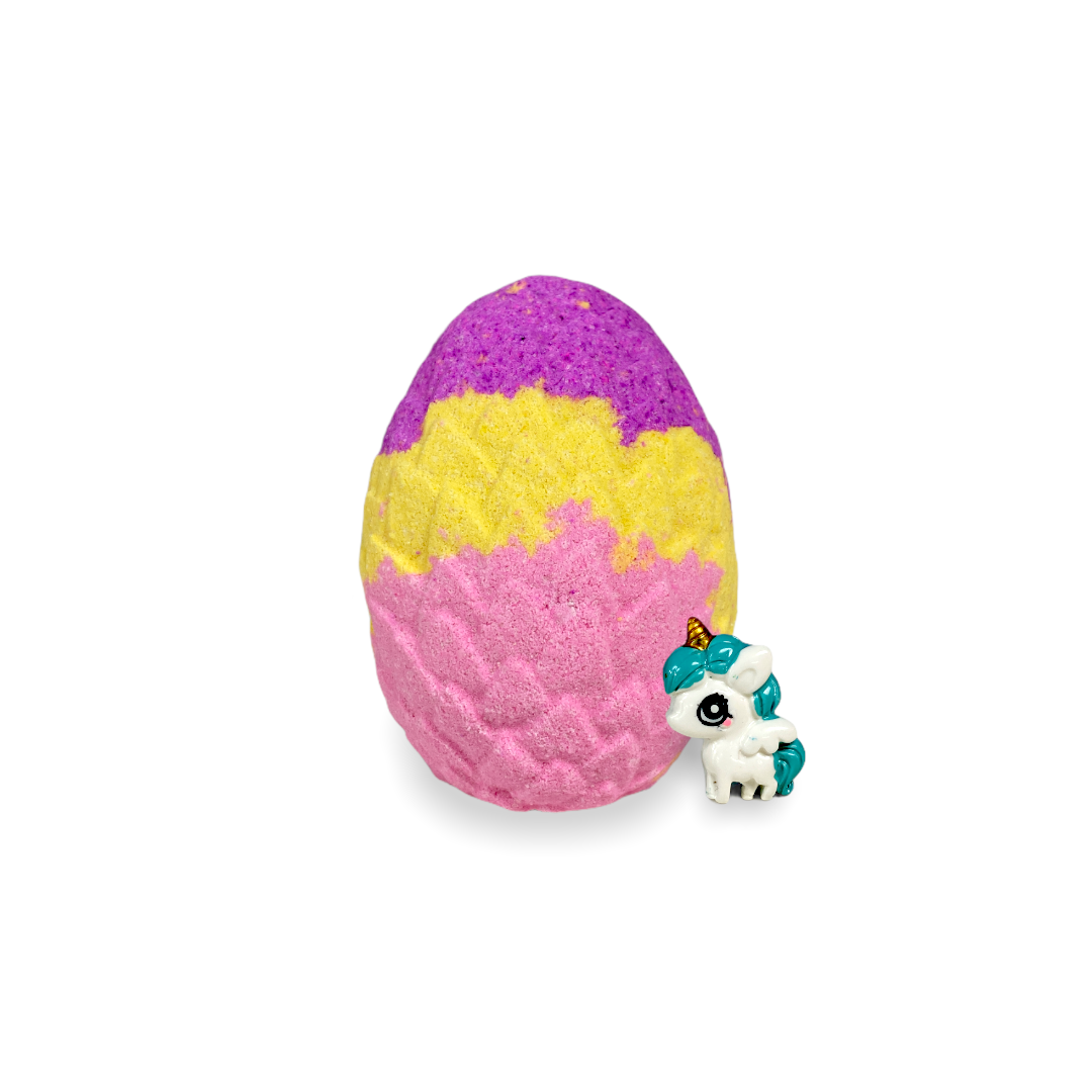 Unicorn Egg - Bath Bomb with toy